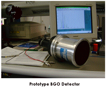 Photo of BGO detector